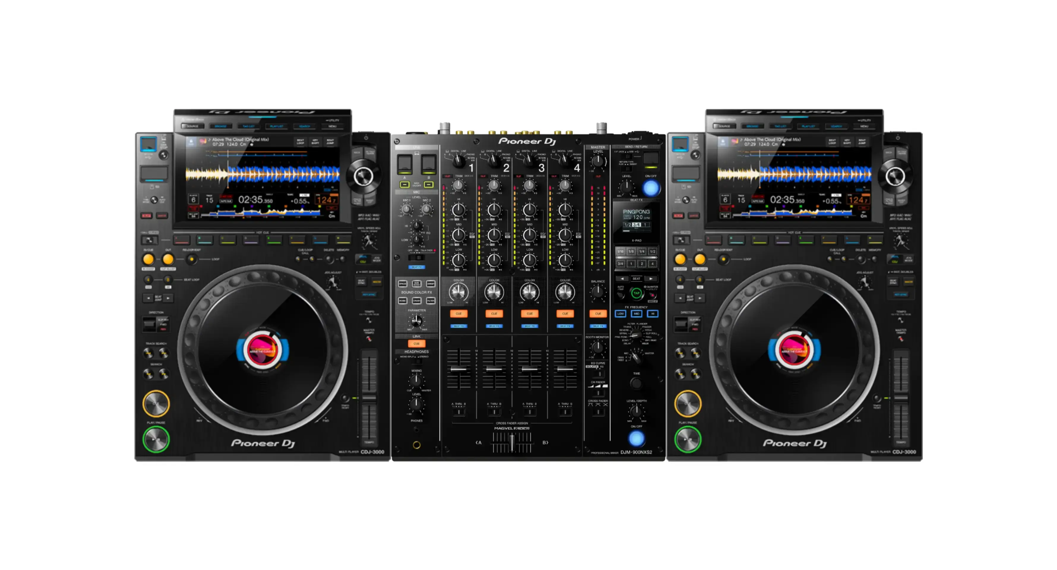 2 x CDJ-3000 Player + DJM-900NXS2 Mikser - Full DJ Setup [KİRALIK]