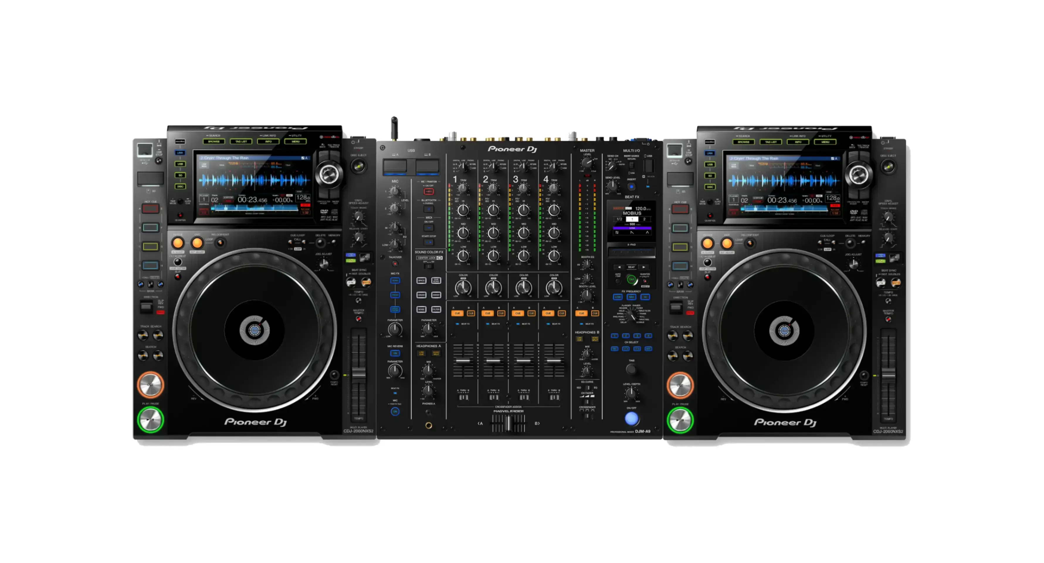 2 x CDJ-2000NXS2 Player + DJM-A9 Mikser - DJ Full Setup [KİRALIK]