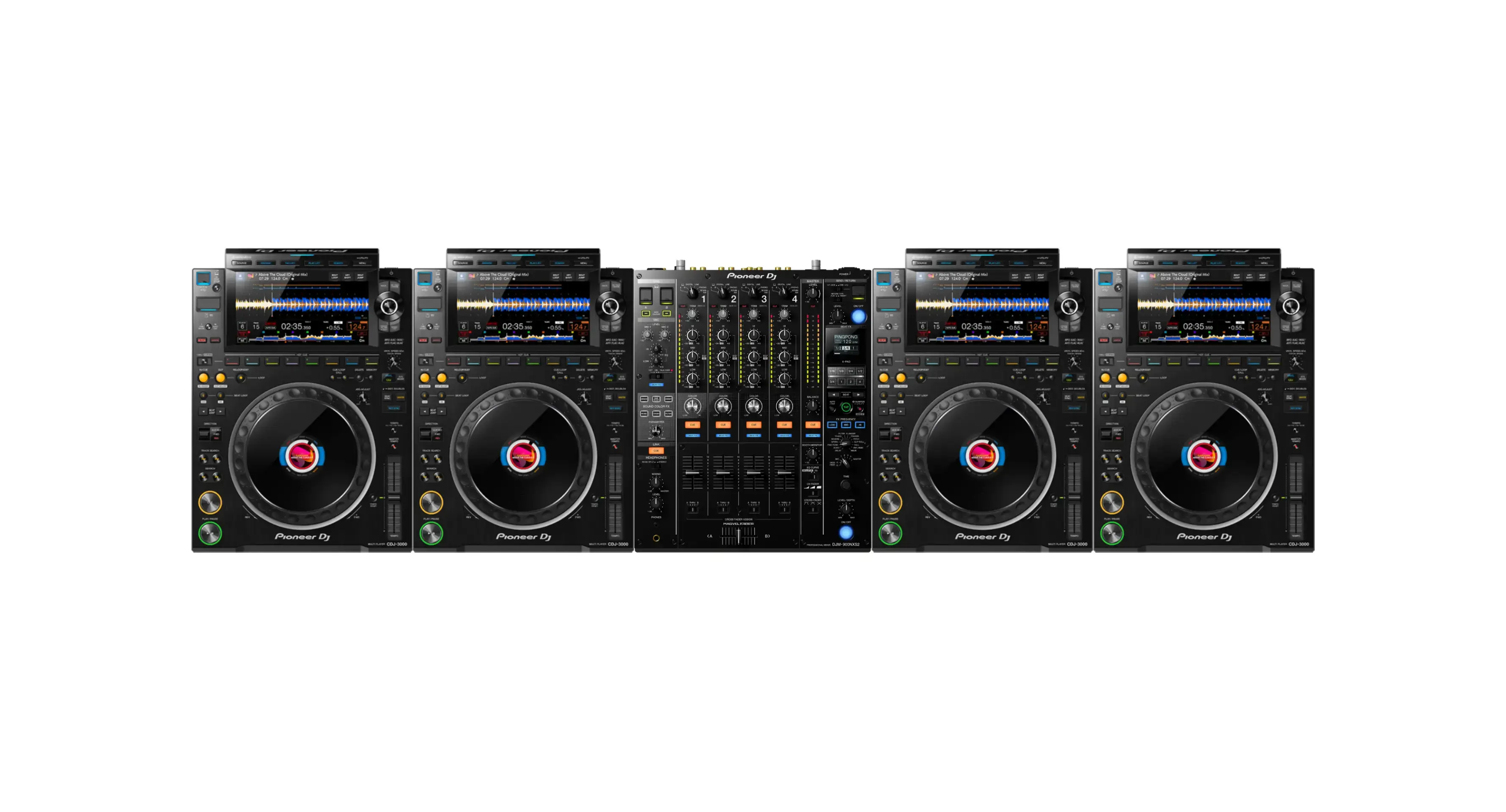 4 x CDJ-3000 Player + DJM-900NXS2 Mikser - Full DJ Setup [KİRALIK]